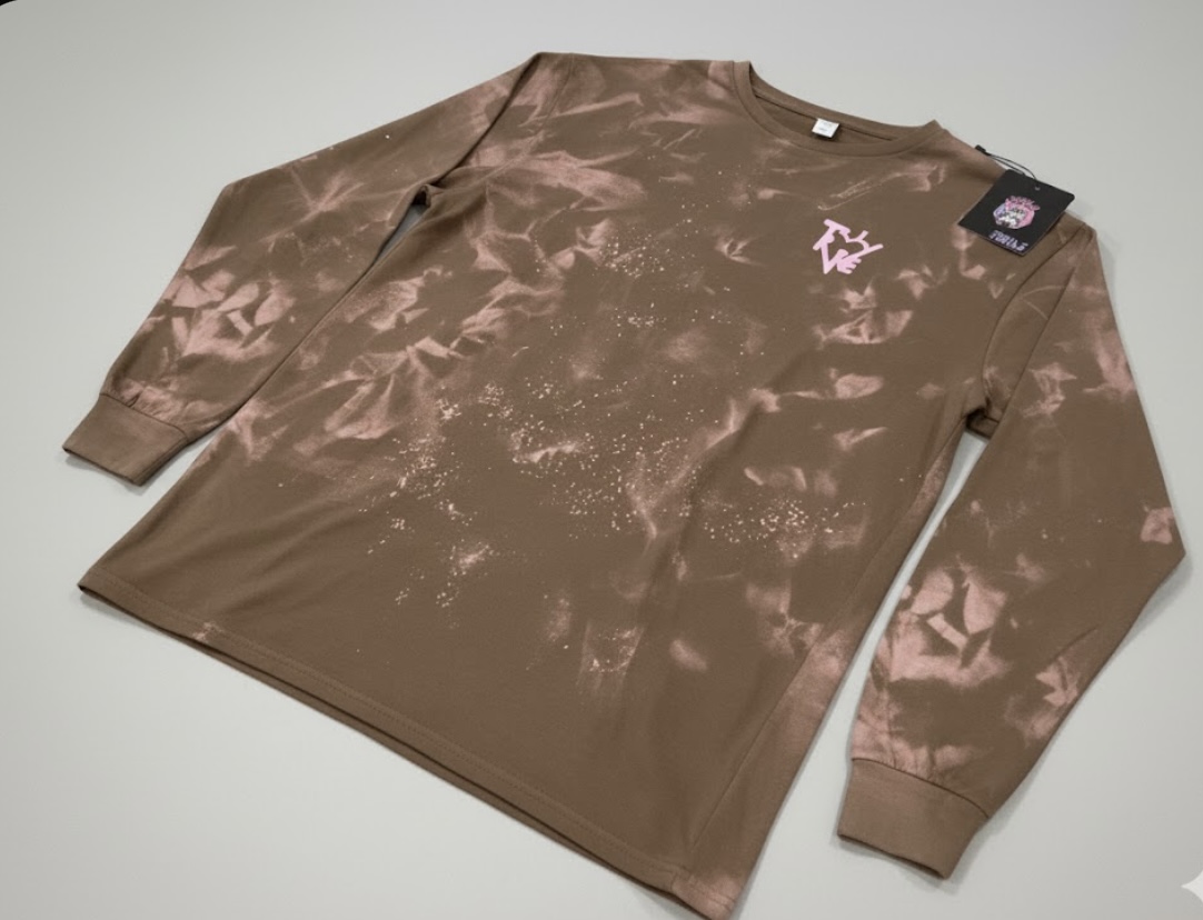 Me Myself & God Spray painted Long Sleeve Tee Shirts 